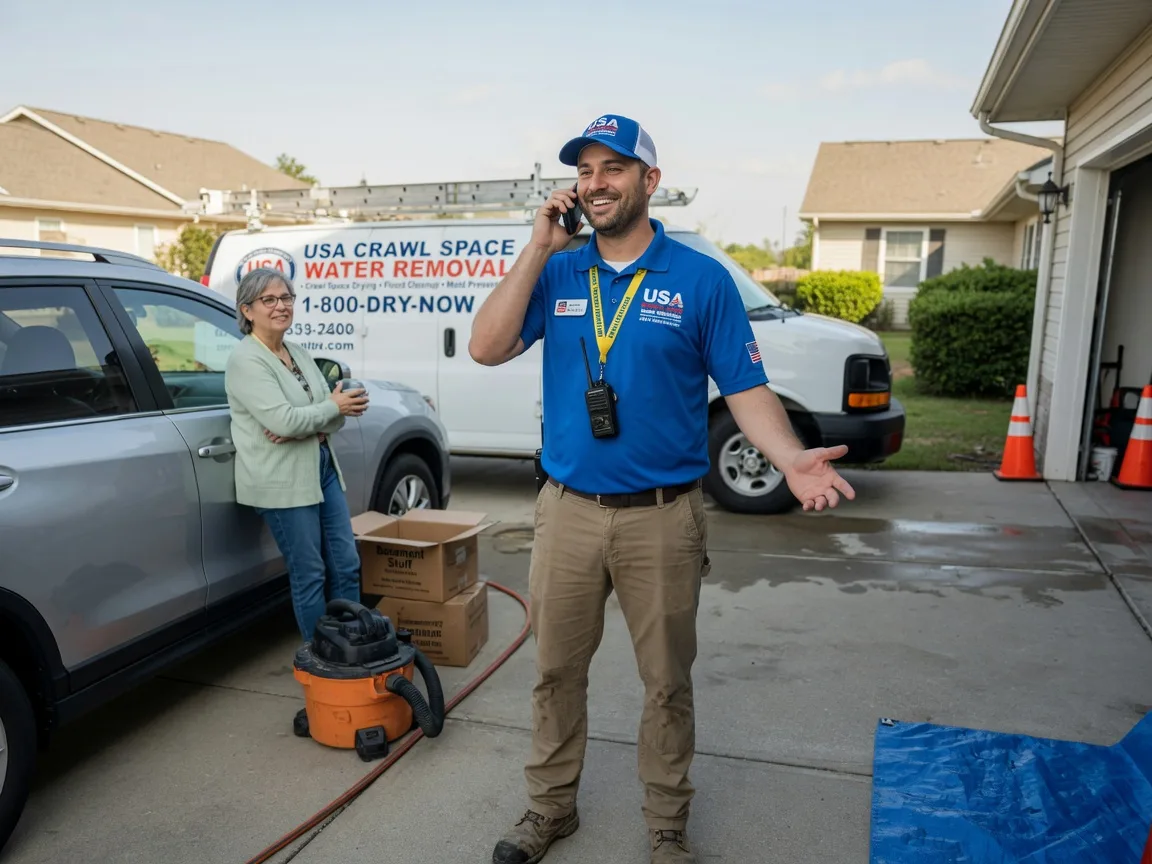 Crawl Space Water Removal Sallis, MS FAQs